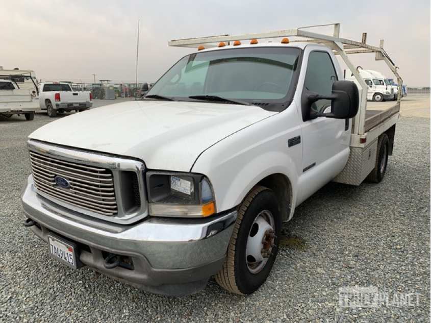 Ford F-350 Super Duty 4x2 S/A Flatbed Truck 1FDWF36F52EA20266