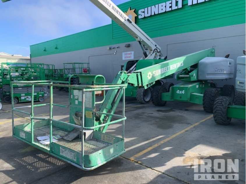 Genie S-65 4WD Dual Fuel Telescopic Boom Lift S6011-22406