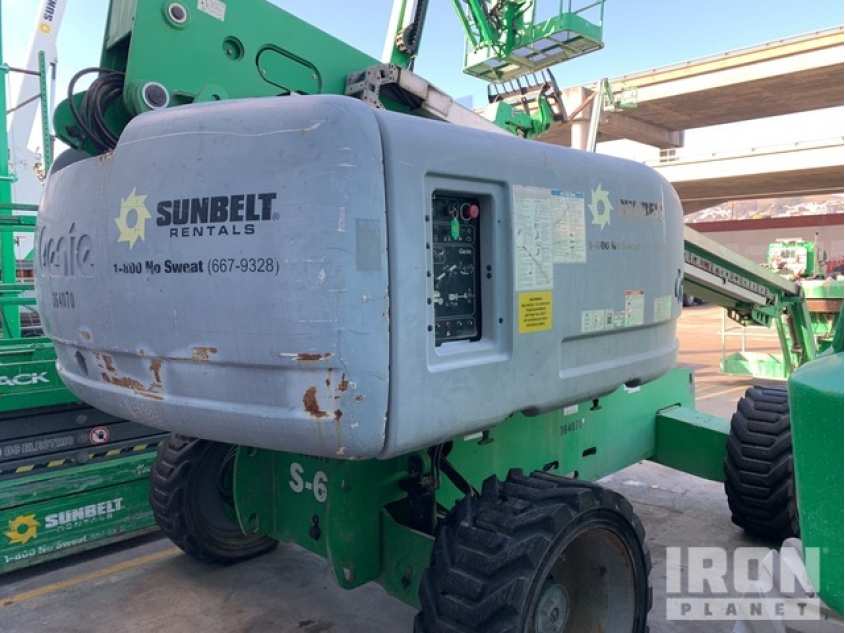 Genie S-65 4WD Dual Fuel Telescopic Boom Lift S6011-22406