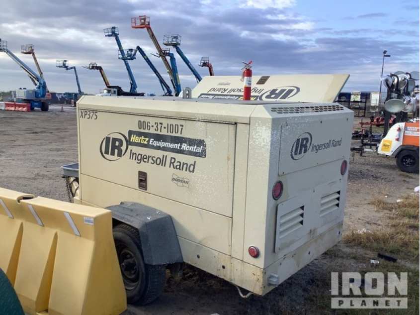Ingersoll-Rand XP375WJD Mobile Air Compressor