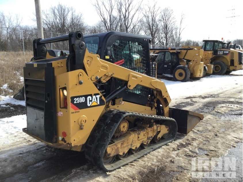 Cat 259D Two-Speed Compact Track Loader CAT0259DEFTL11393