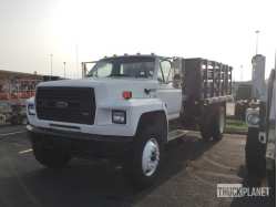 Ford F800 4x2 S/A Flatbed Truck 1FDXF82KXLVA31947
