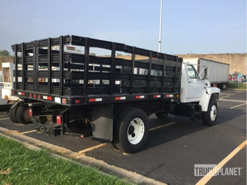 Ford F800 4x2 S/A Flatbed Truck 1FDXF82KXLVA31947