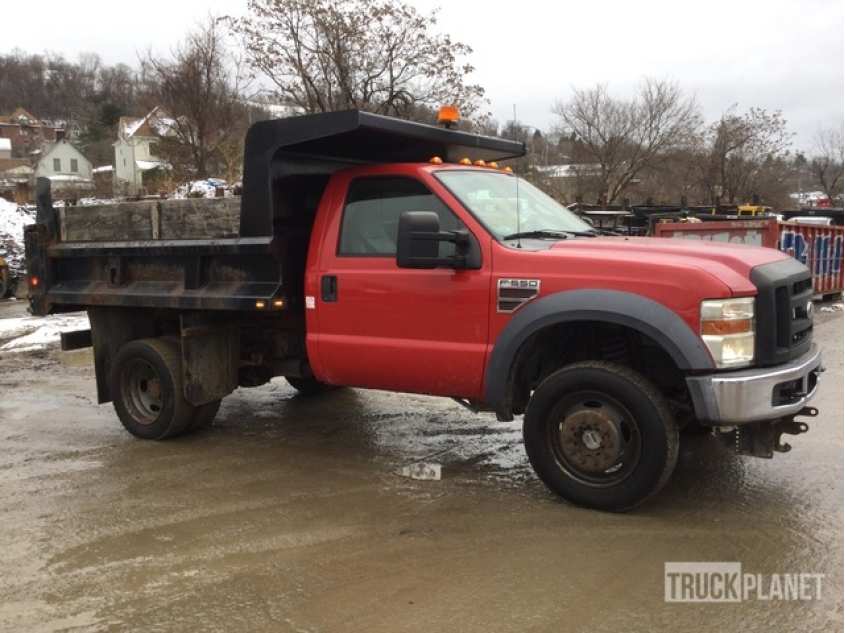 Ford F-550 4x4 S/A Dump Truck 1FDAF57R89EA35918
